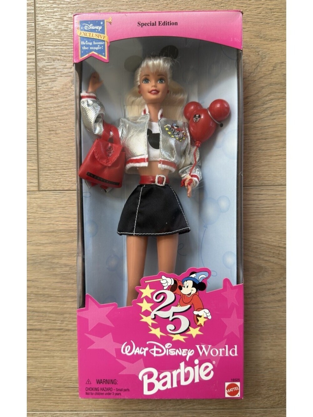 Disney World Barbie 1996 Exclusive 25th Anniversary #16525 NIB Vintage